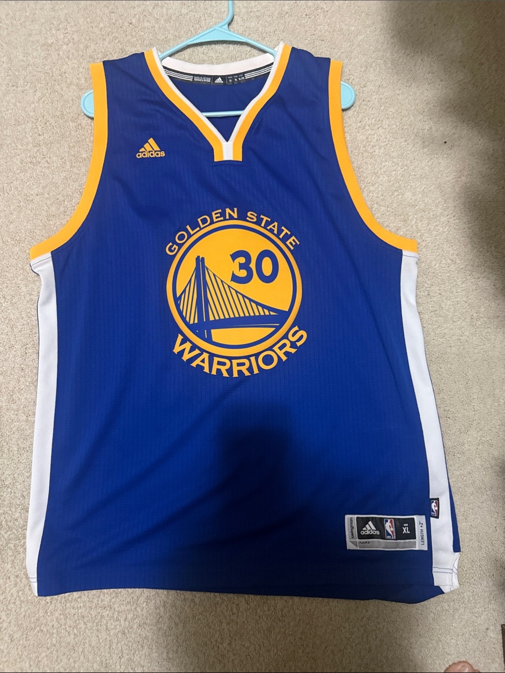 Addidas Steph curry jersey. Xl.